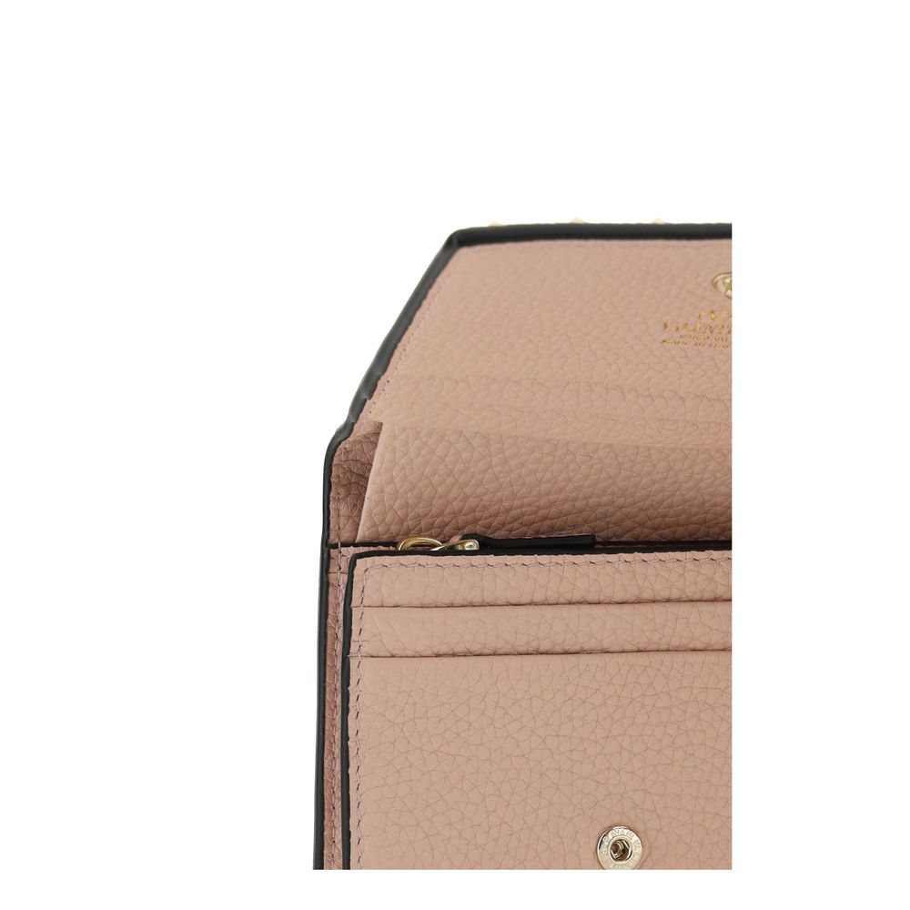 Valentino Garavani Multicolor Calf Leather Wallet