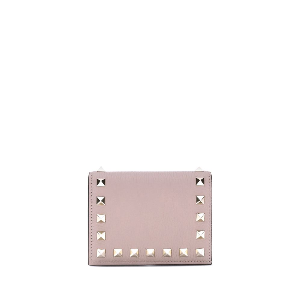 Valentino Garavani Multicolor Calf Leather Wallet