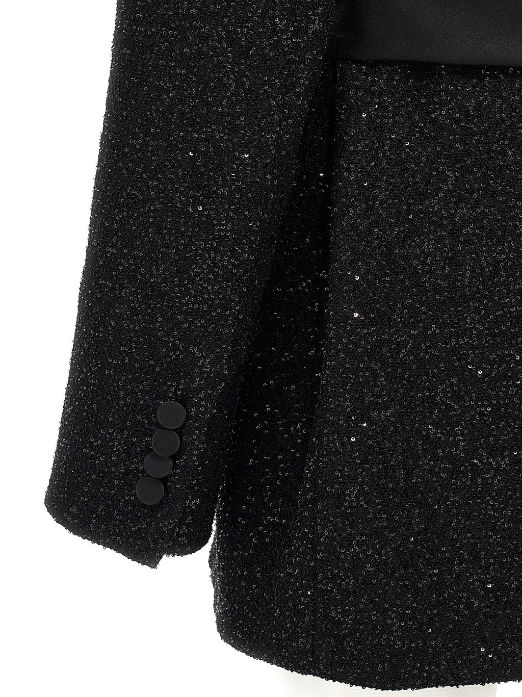 Max Mara Pau Black Viscose Blazer