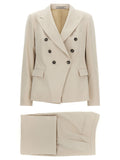 Tagliatore Beige Cotton Blazer