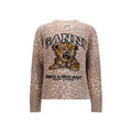 Ganni Beige Wool Sweatshirt