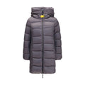 Parajumpers Gray Polyester Full-Length Jacket