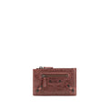 Balenciaga Bordeaux Lamb Wallet