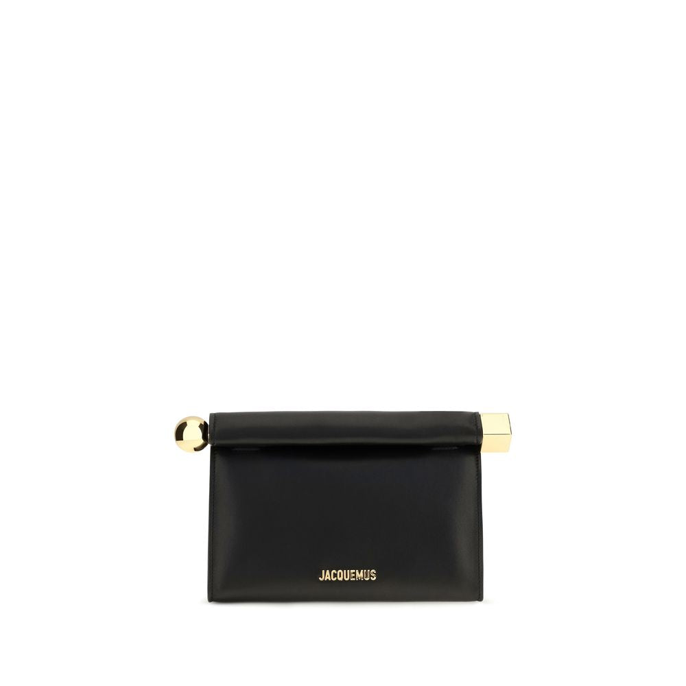 Jacquemus Black Lamb Shoulder Bag