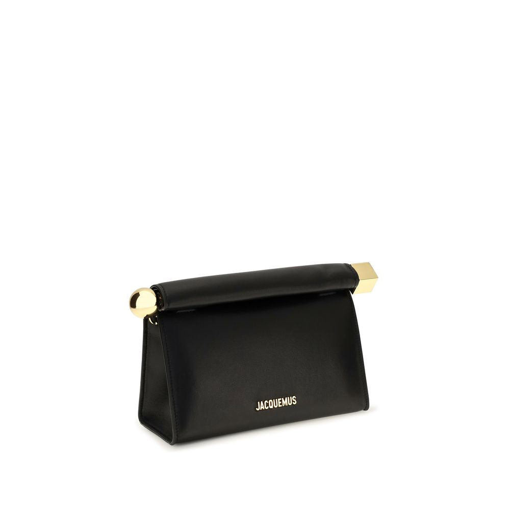 Jacquemus Black Lamb Shoulder Bag