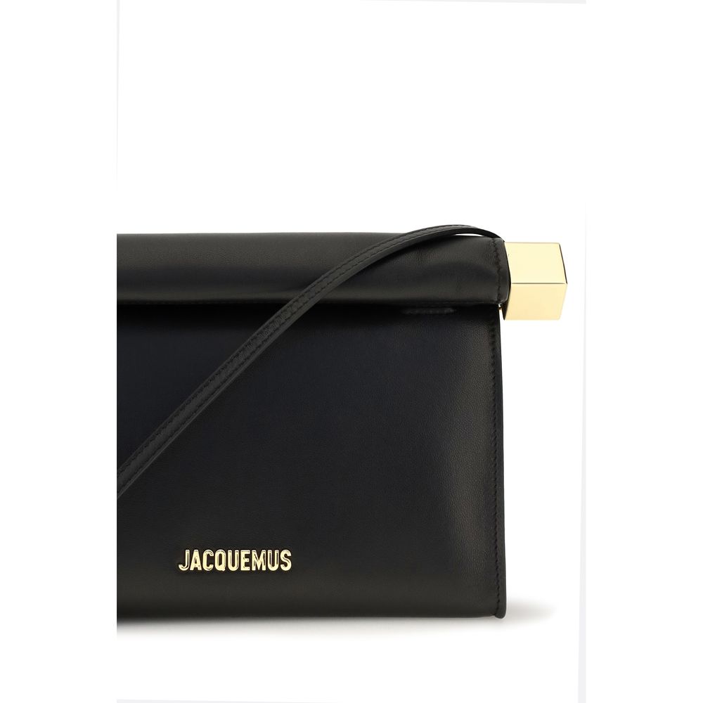Jacquemus Black Lamb Shoulder Bag