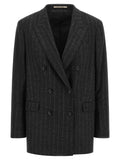Tagliatore Gray Wool Blazer
