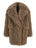 Tagliatore Gray Polyester Coat