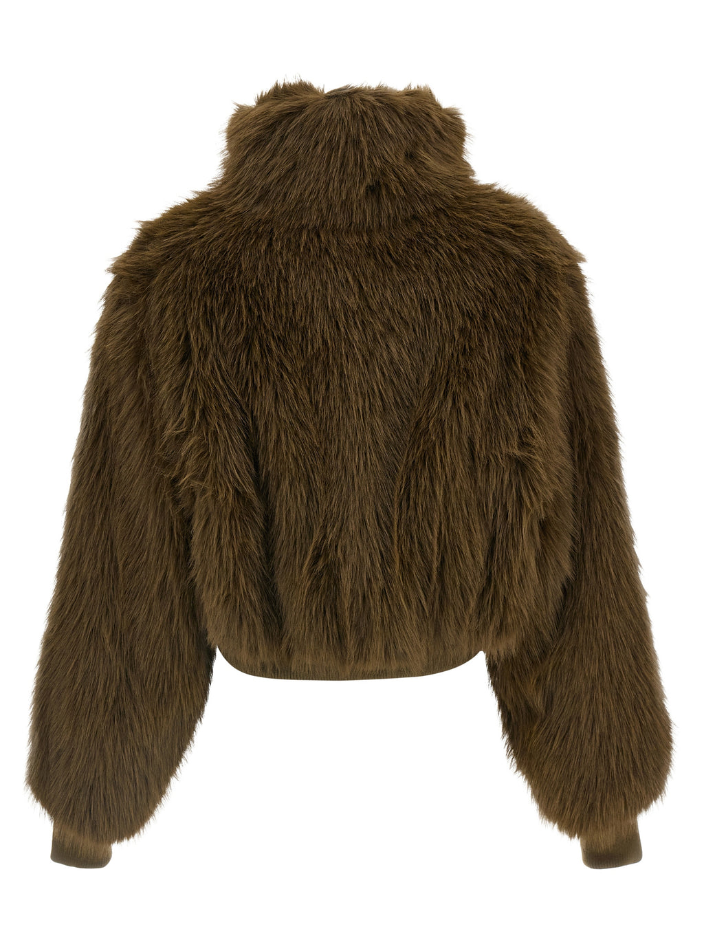 Fabiana Filippi Bicolor Virgin Wool Full-Length Jacket