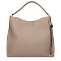 Beige Leather Handbag