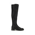 Black Napa Leather / Calf Bos Taurus Over The Knee