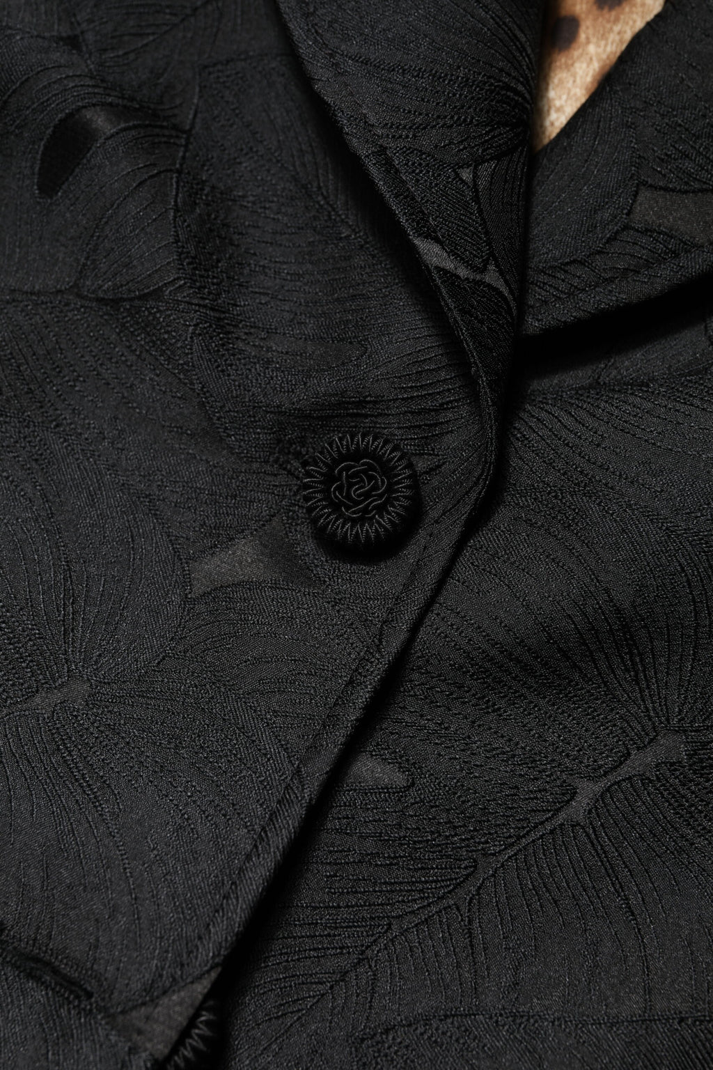 Dolce & Gabbana Black Single Breasted Trench Coat Jacket