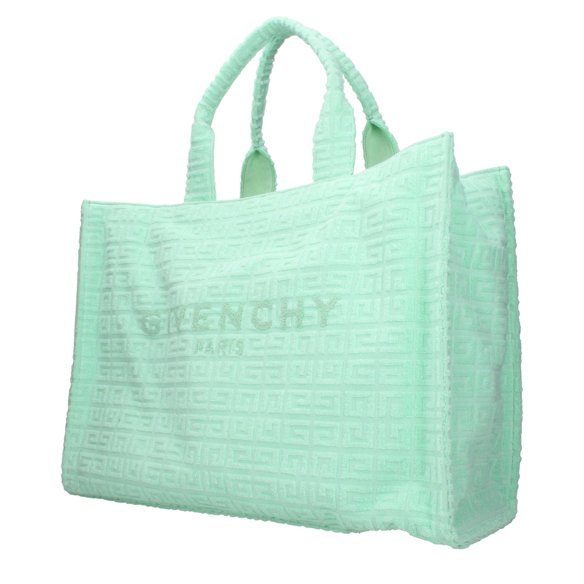Givenchy Green Fabric Handbag